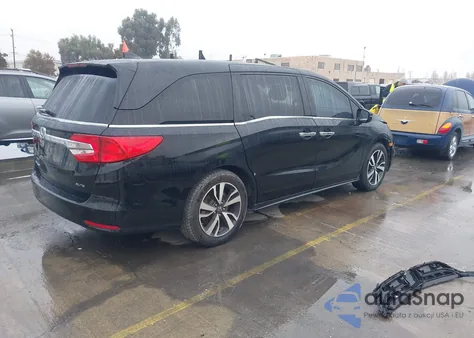 2018 Honda Odyssey Elite z USA, uszkodzony, nr VIN 5FNRL6H97JB092747